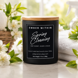 Spring Cleaning Luxury Candle | Clean Linen & Tropical Breeze Scent