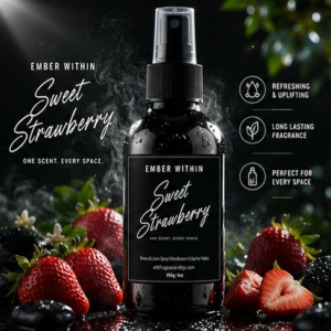 Sweet Strawberry Room & Linen Spray | Fresh Picked Strawberry Luxury Spray